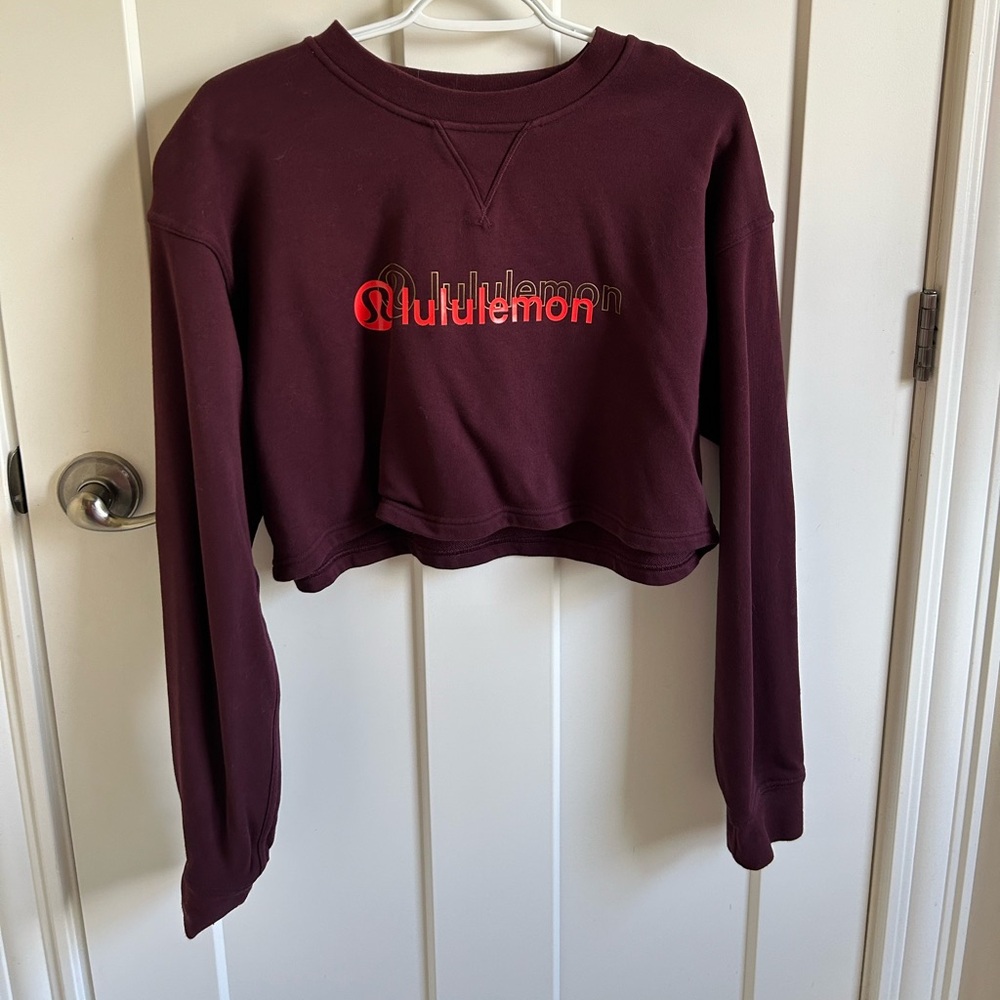 Lululemon All Yours Cropped Crew